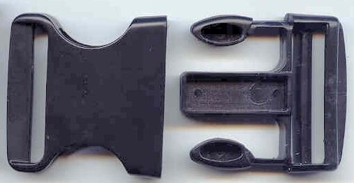 buckle: Side release buckle 2 inch