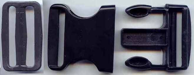 buckle: Side release buckle & triglide-2 inch