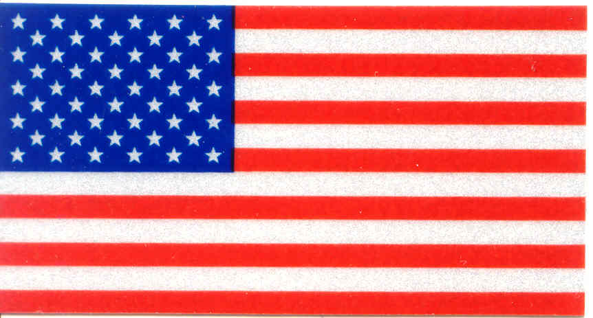 sticker: engineering-reflective-USA-flag-3x1.5