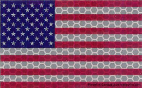 sticker: high-intensity-reflective-USA-flag-2x3.2
