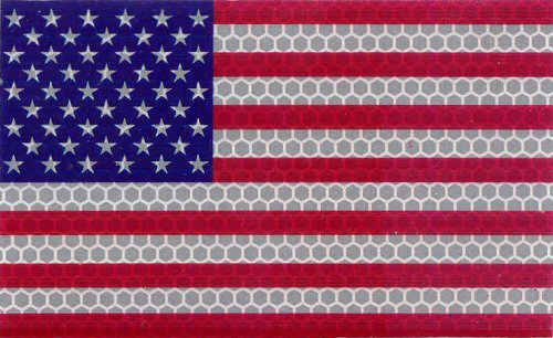 sticker: high-intensity-reflective-USA-flag-3x4.9